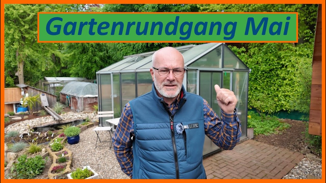 Gartenrundgang Mai - Neuer Gartenzaun - Jungpflanzen - Staudenbeet - Stauden - Hochbeet - Moorbeet