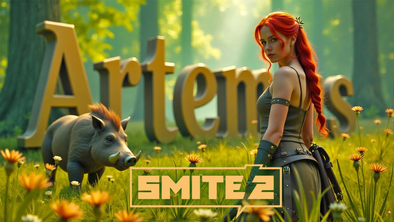 Smite 2 - Артемида на ловушках или будни кабана