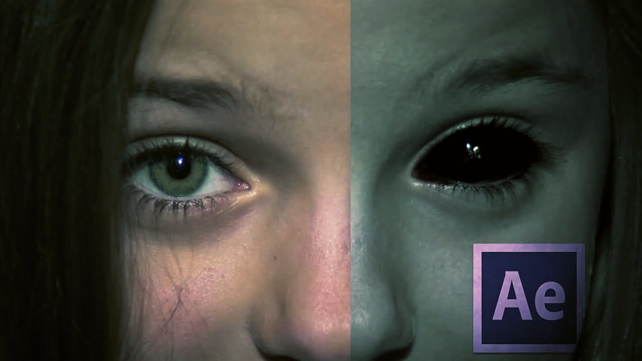 After Effects como hacer Demon Eyes (Ojos Demonio)