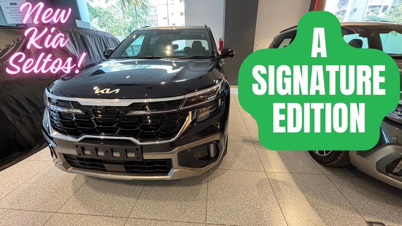 2025 Signature Edition Kia Seltos GT Line 1.5 L Petrol 7 DCT | New SUV Kia Seltos Auto @AUTOBUX25