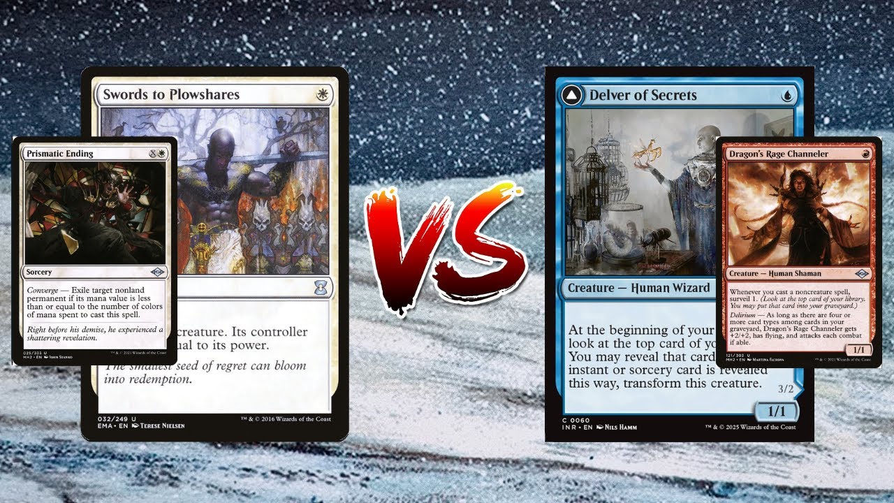 MTG Legacy Stoneblade Vs UR Delver + Cori-Steel Cutter