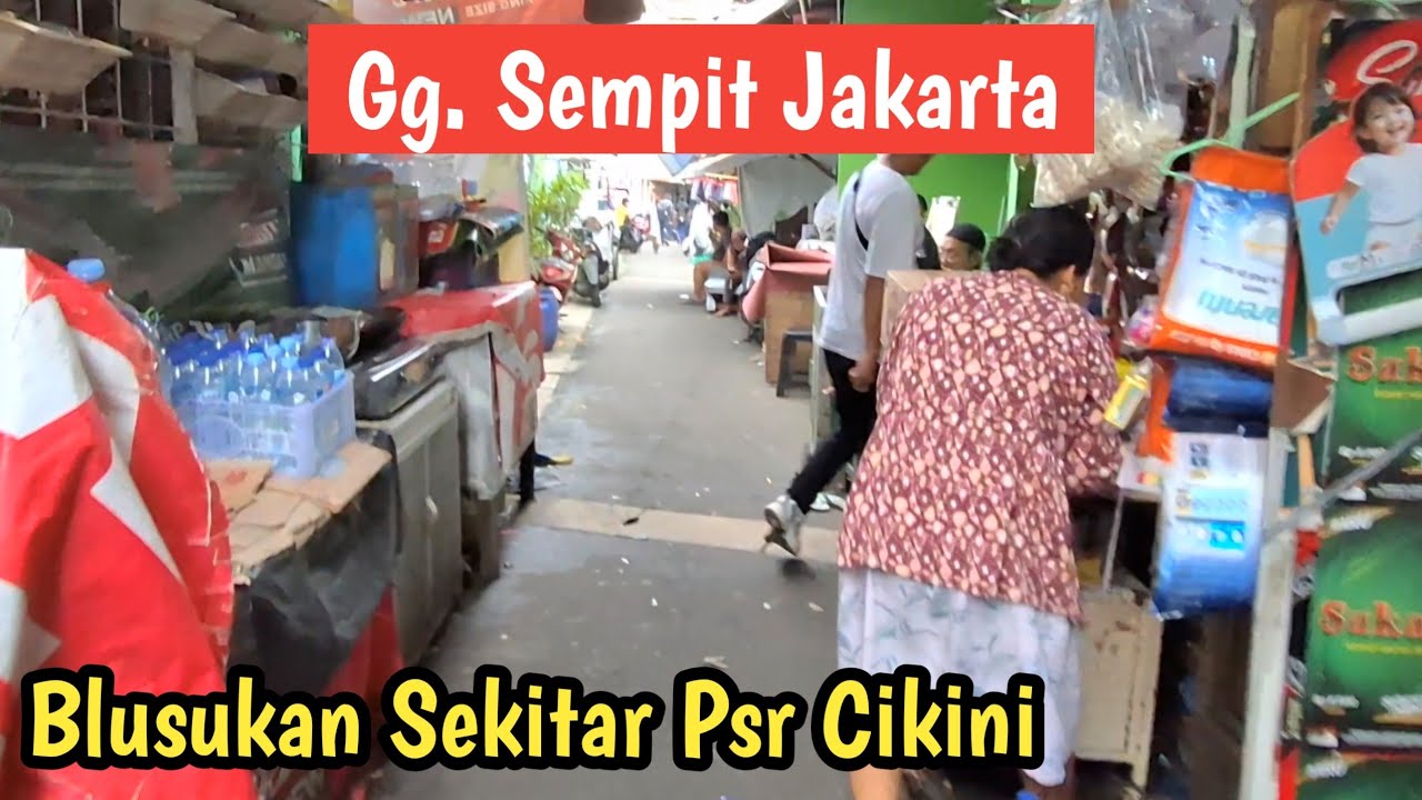 Blusukan Gang Sempit di Cikini