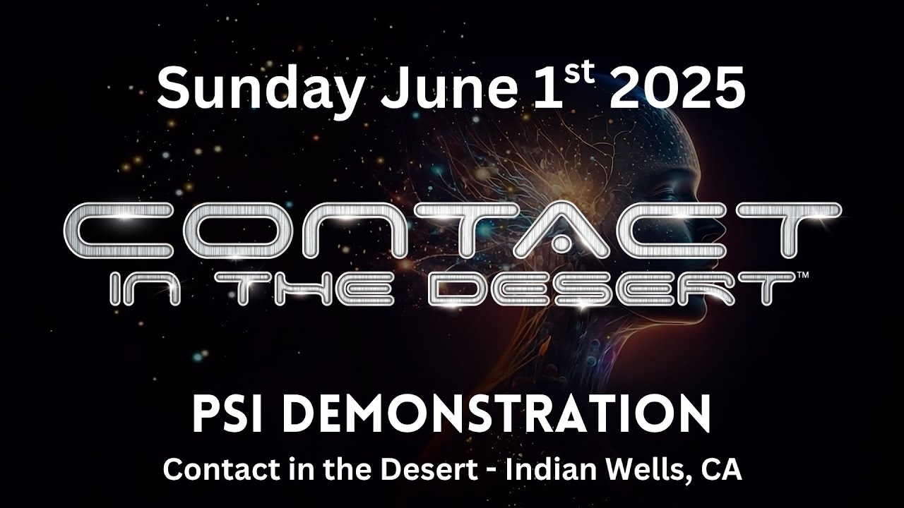 Telepathy & Mindsight Demonstration | Contact in the Desert 2025