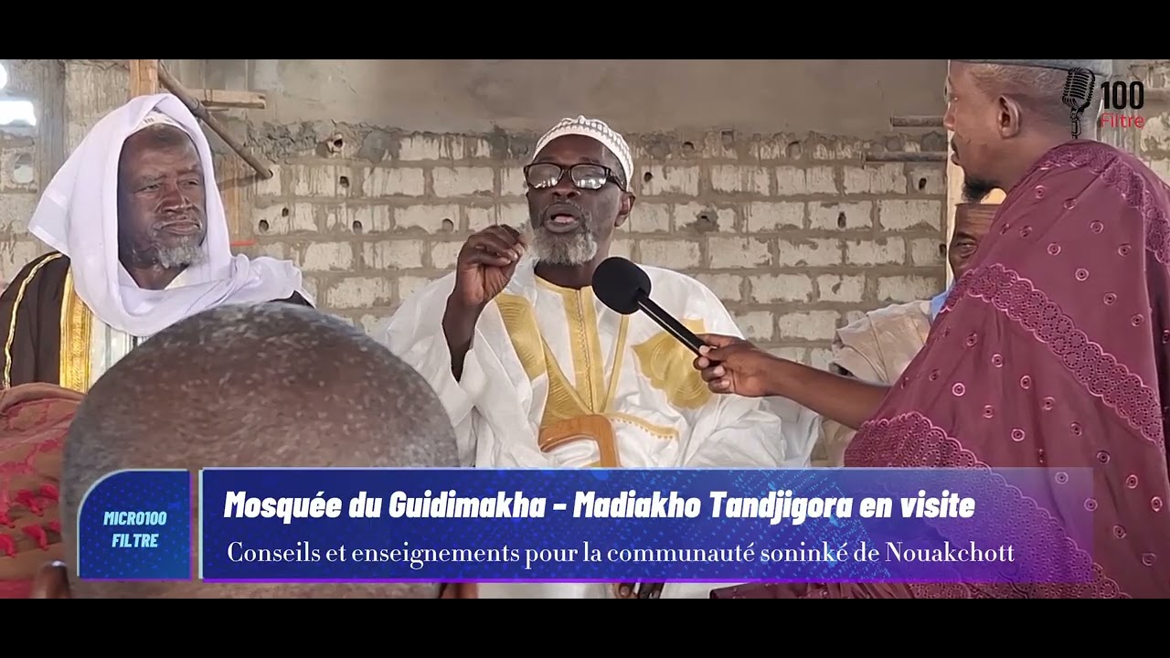 Mosquée du Guidimakha- Madiakho Tandjigora en visite 
