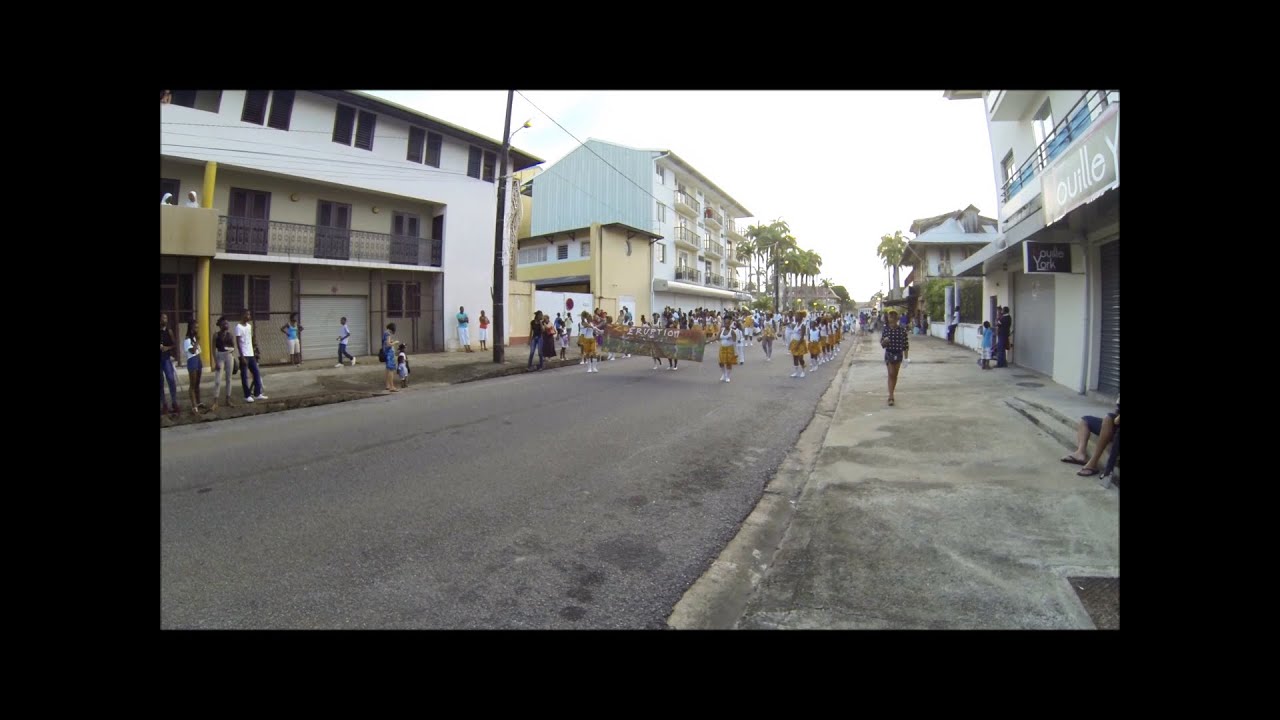Eruption parade de Cayenne 18 janv 2015