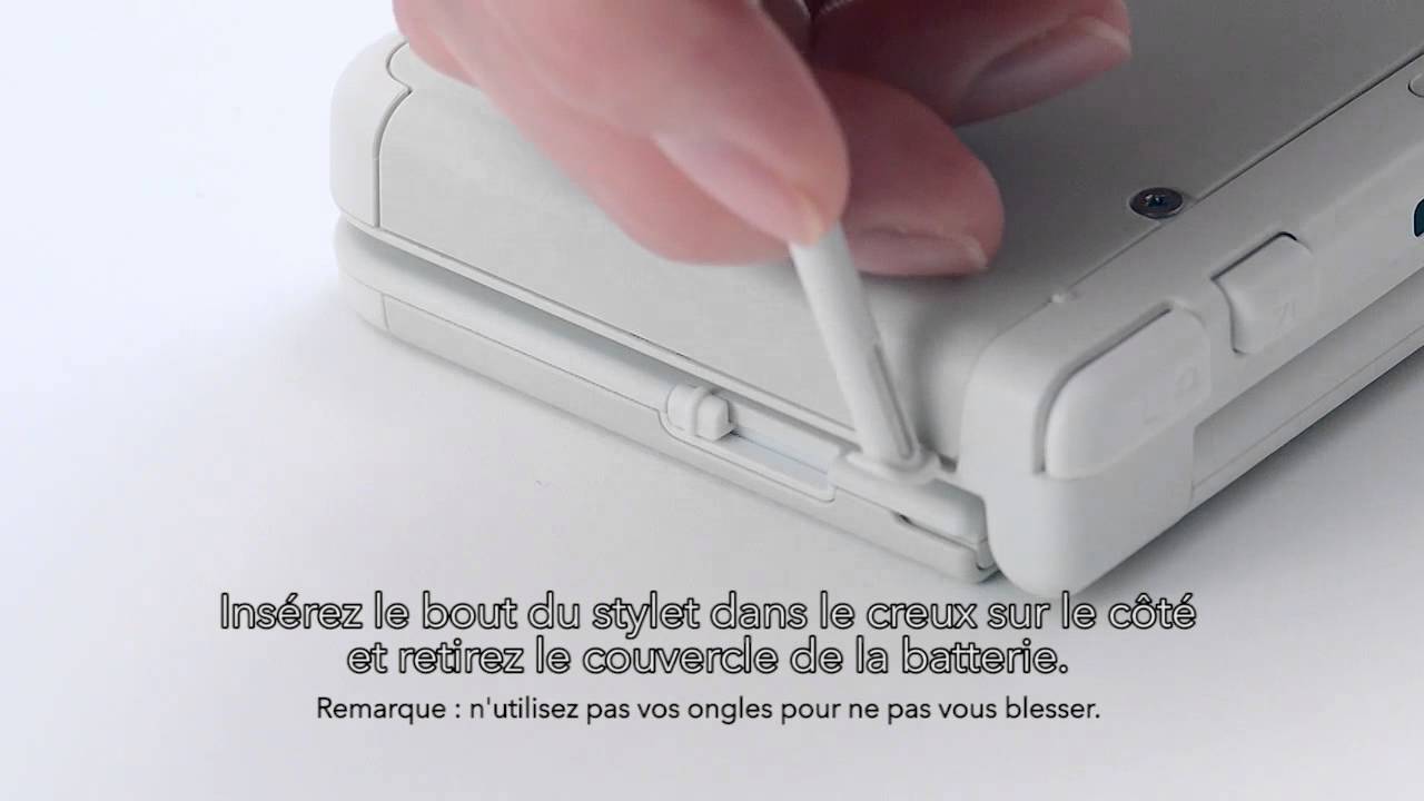 New Nintendo 3DS - Comment changer la carte microSD