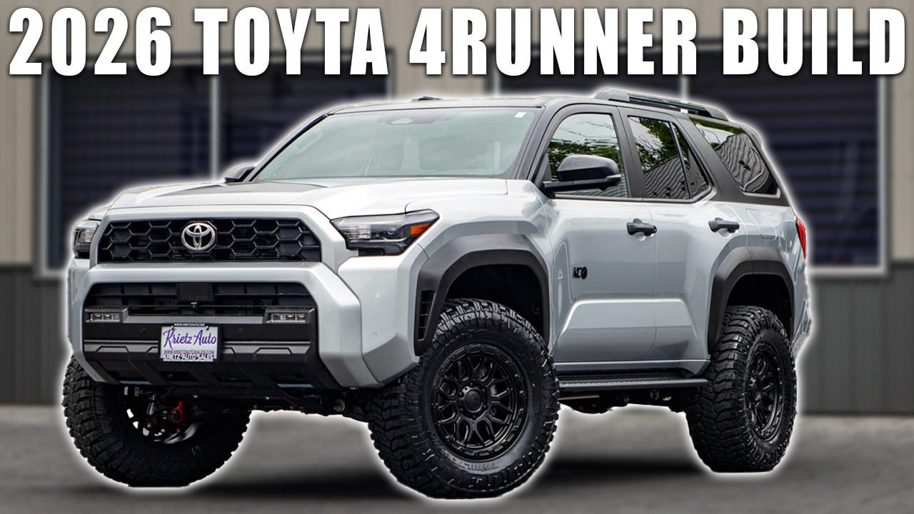 Обзор комплектации Toyota 4Runner TRD Off-Road Premium 2026 года