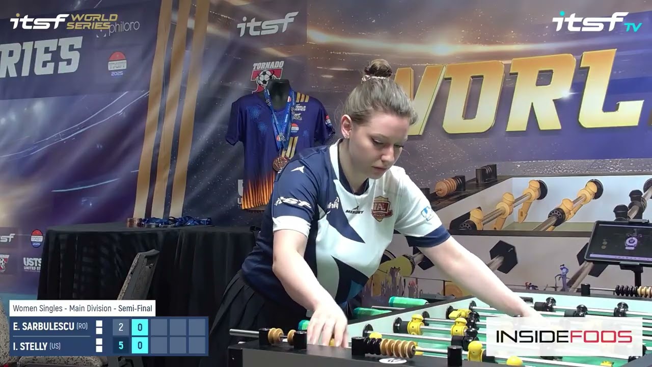 E. Sarbulescu vs I. Stelly - Women Singles - Semi-Final - ITSF World Series Tornado 2025