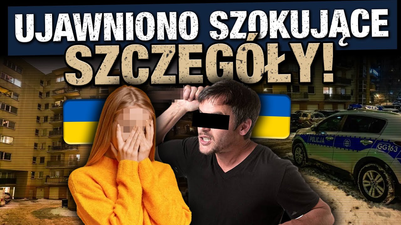 BRUTALNE ZAB&Oacute;JSTWO KOBIETY PRZEZ UKRAIŃCA! 