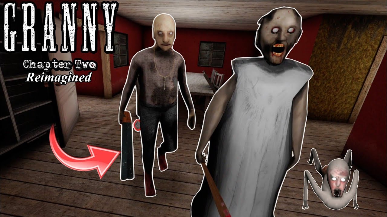 Granny 2 Reimagined with Grandpa's Shotgun
