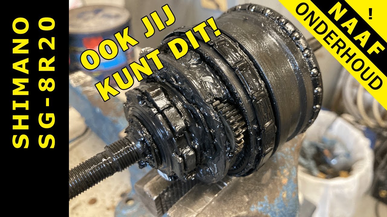 Onderhoud versnellingsnaaf fiets of ebike - dit voorbeeld: Shimano Nexus SG-8R20
