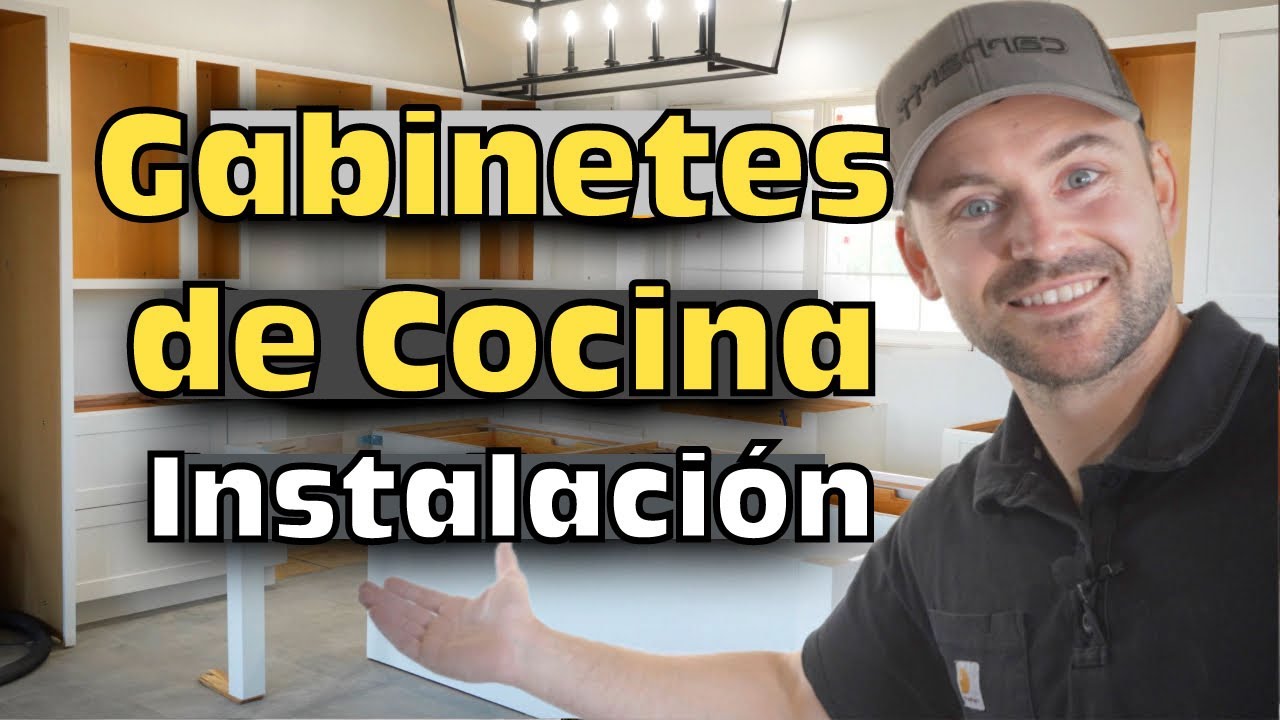 Cómo Instalar Gabinetes De Cocina; La Guía Definitiva Para Hacerlo Tú Mismo