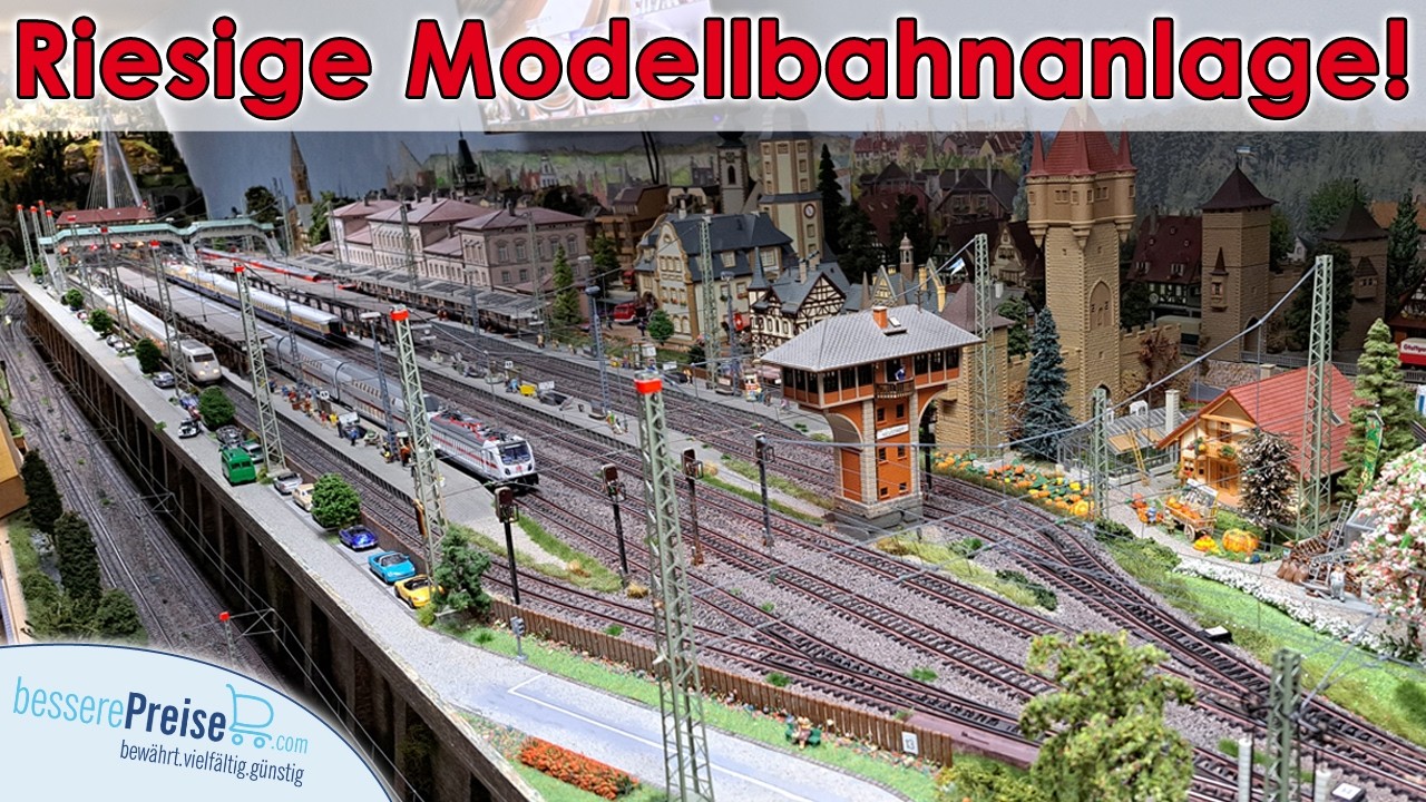 12 Meter Modellbahn-Traum! 😍 H0 Anlage über mehrere Räume bei Ludwigsburg