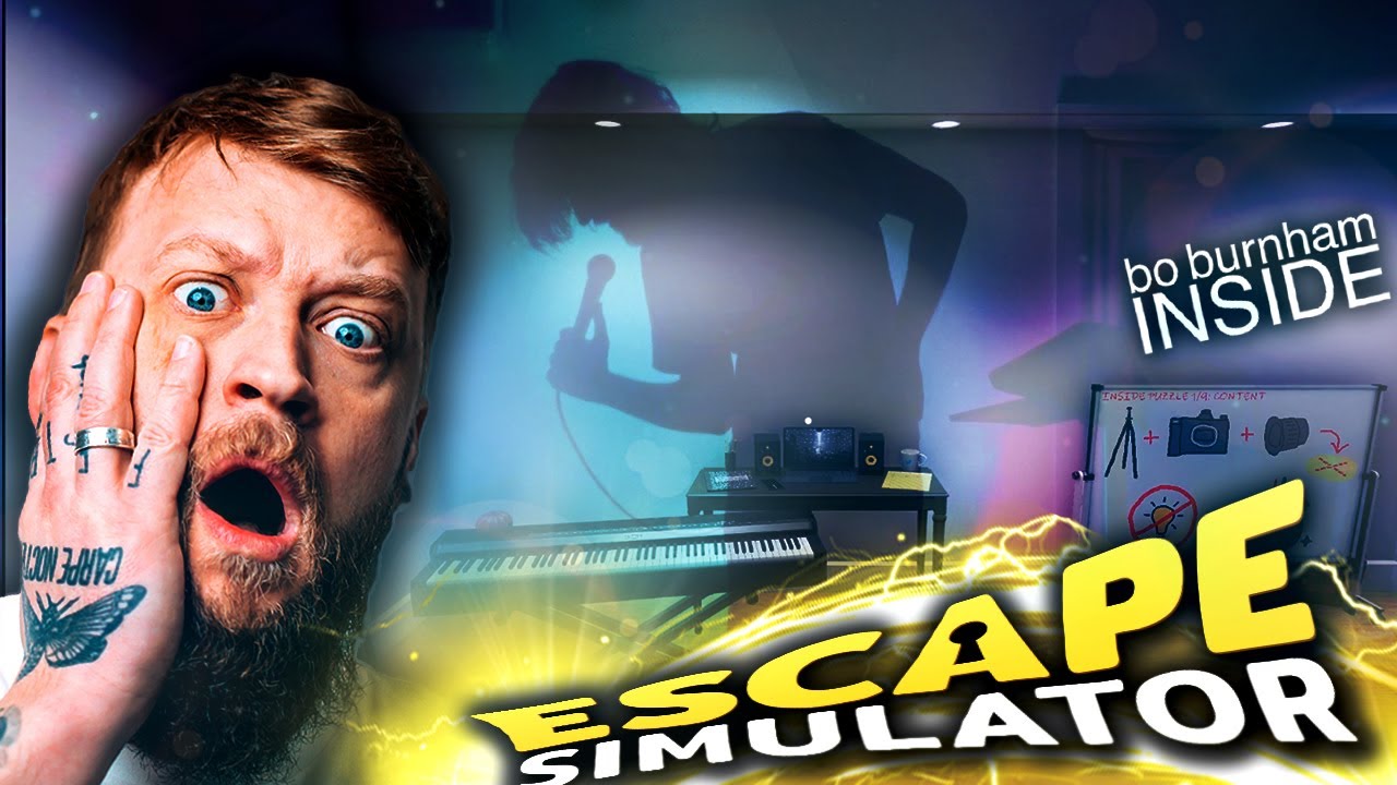 BO BURNHAM'S ESCAPE ROOM?! INSIDE - Escape Simulator