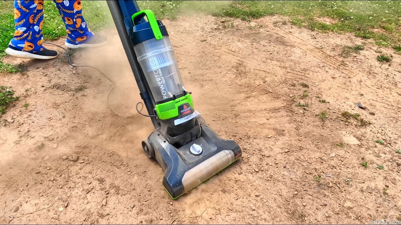 Bissell PowerForce Helix Turbo Rewind Vacuuming Desert