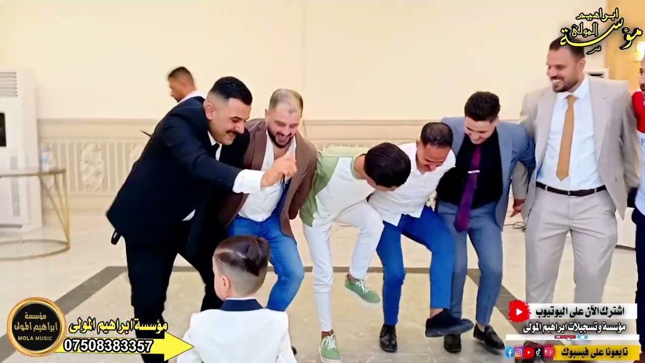 جديد النجم خضر الاسمر  والعازف سيف النعيمي زواج المحامي محمد الزيدي