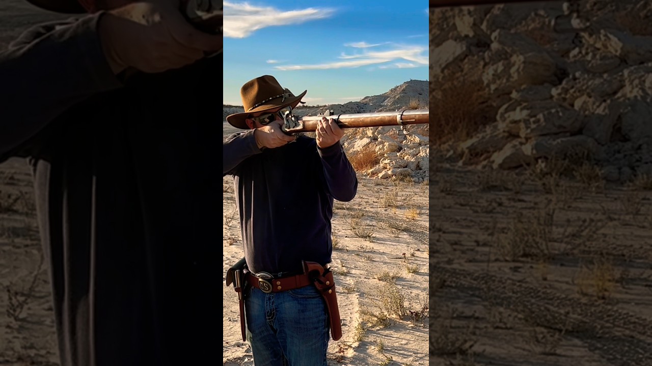 The 1855 Springfield Rifled Musket. #blackpowder #musket #muzzleloader #civilwar #gun #guns
