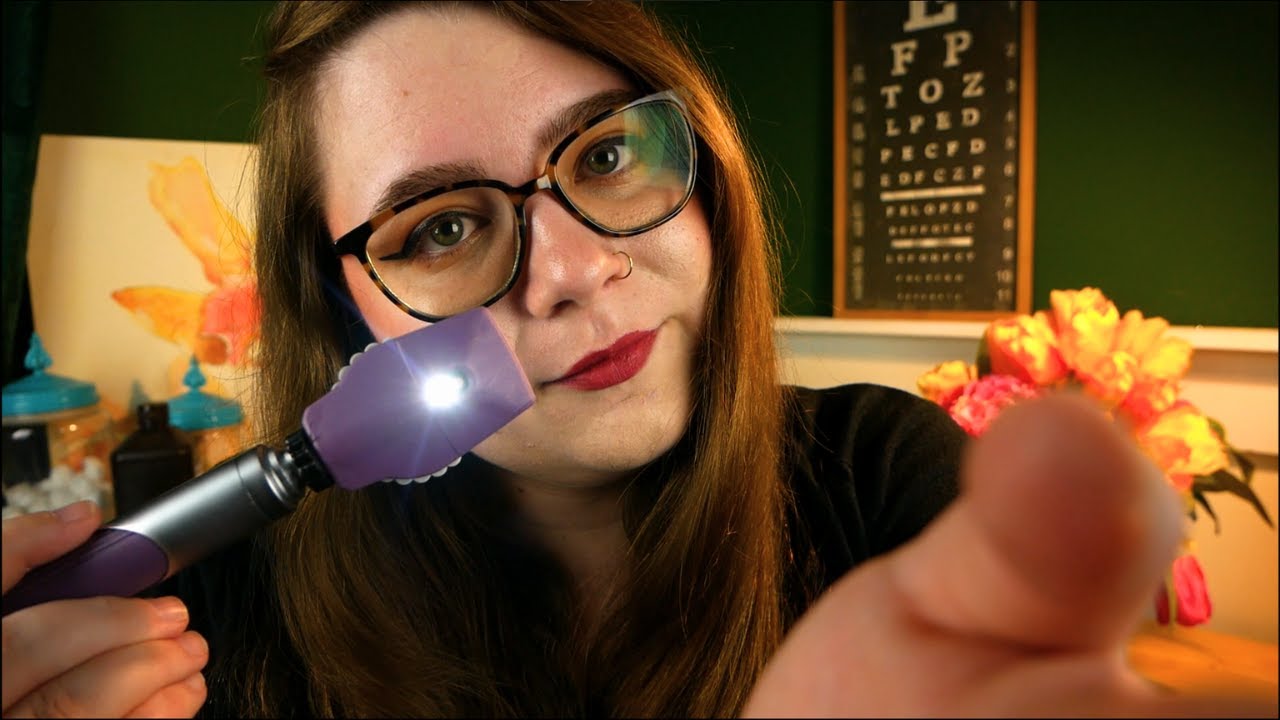 Detailed Cranial Nerve Examination for Sleep (Eye Testing, Hearing, Sensation) 🩺 ASMR Medical RP