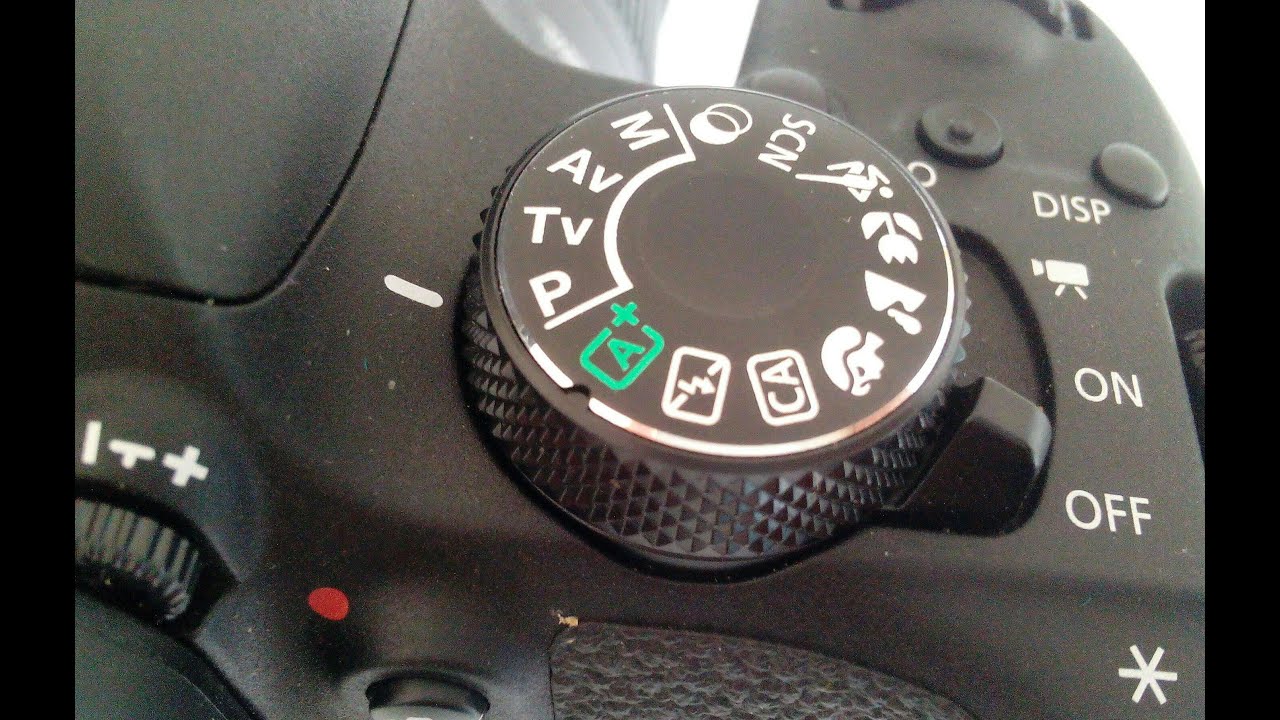 شرح وظائف أزرار كاميرا كانون canon الاحترافية