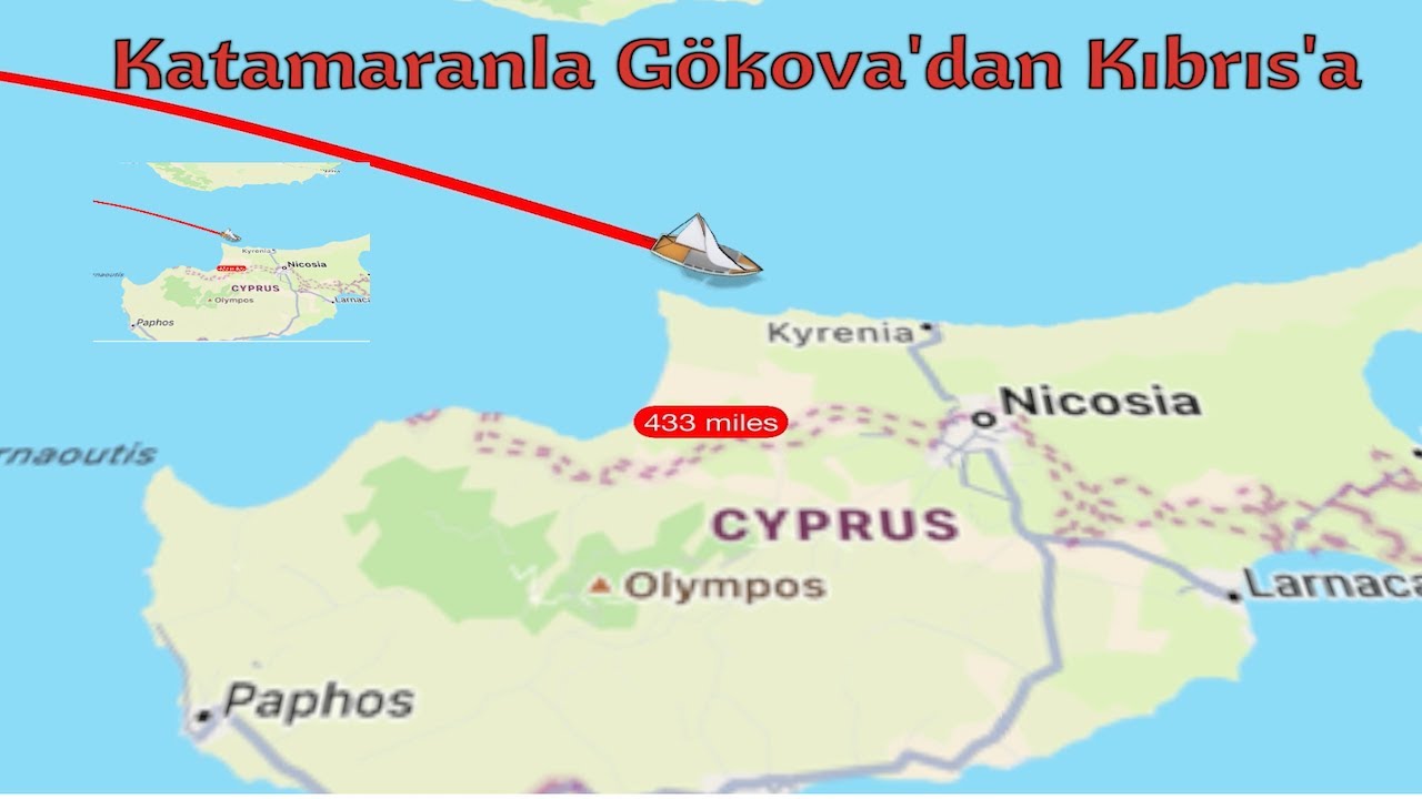 EP 12 Crossing Mediterranean with Catamaran Gokova to Cyprus Part 1