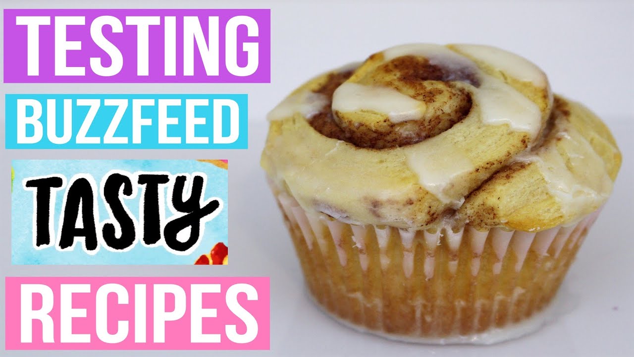 TASTY BUZZFEED RECIPES TESTED #1