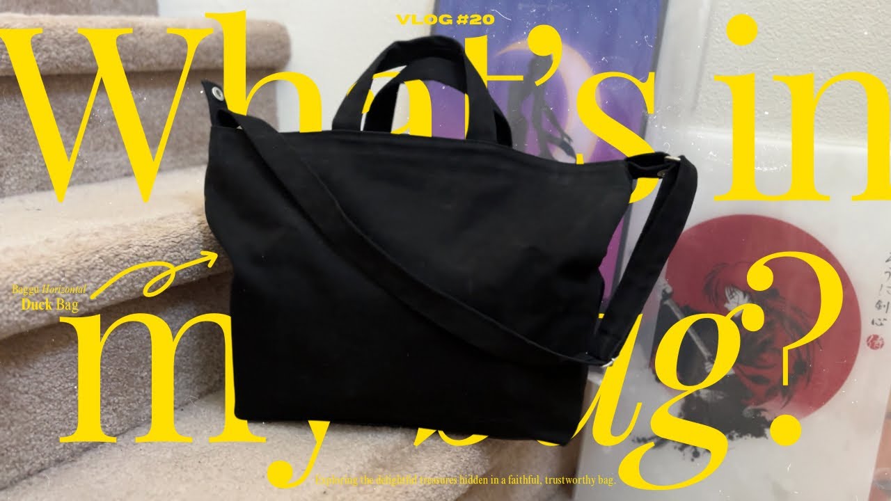 What’s in my bag? // VLOG 20