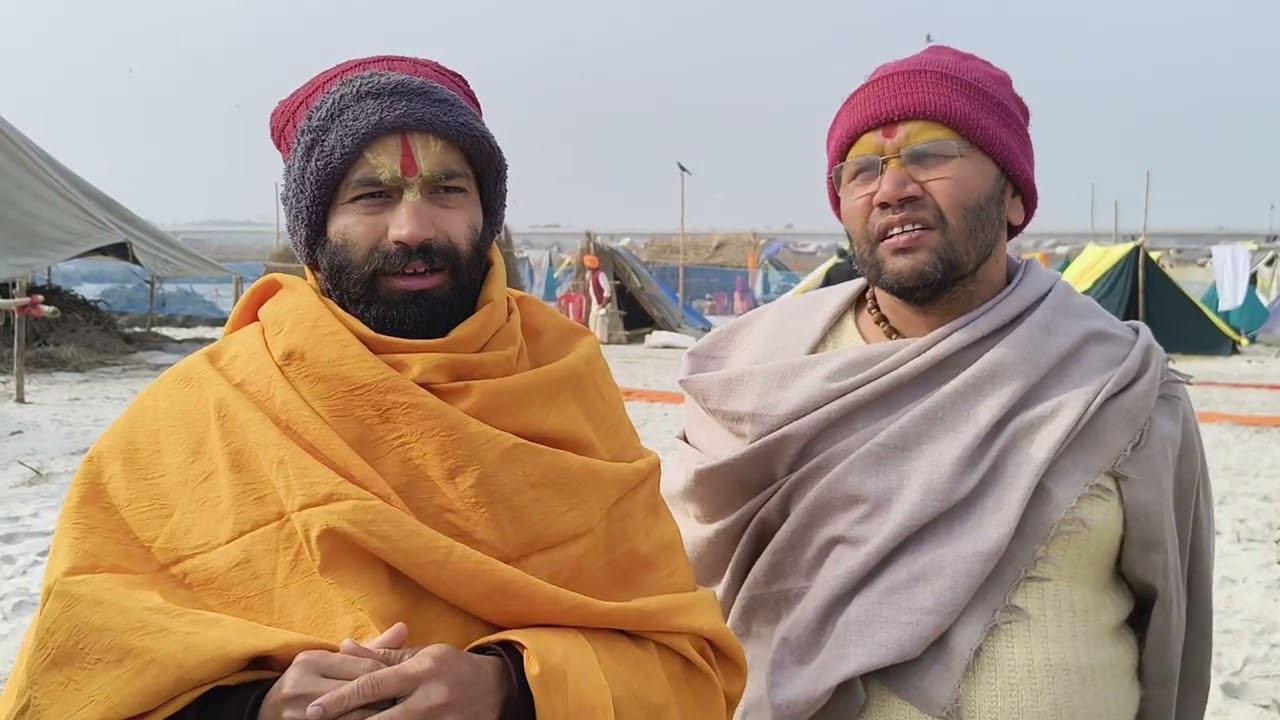 मेले में बृंदावन से आए साधु संतों ने अव्यवस्थाएं देख जताया रोष ।अधिकारी को फोन पर दी जानकारी ।