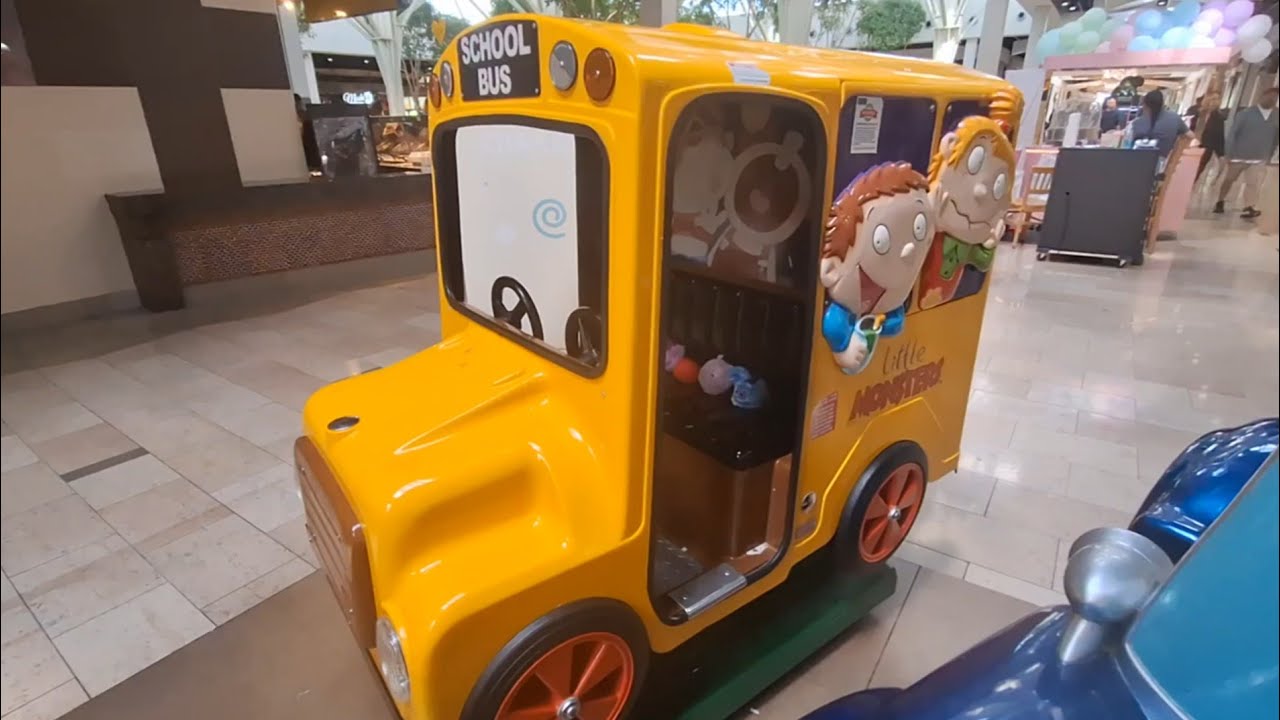 Jolly Roger Little Monsters School Bus Kiddie Ride (Eletech Refurb)