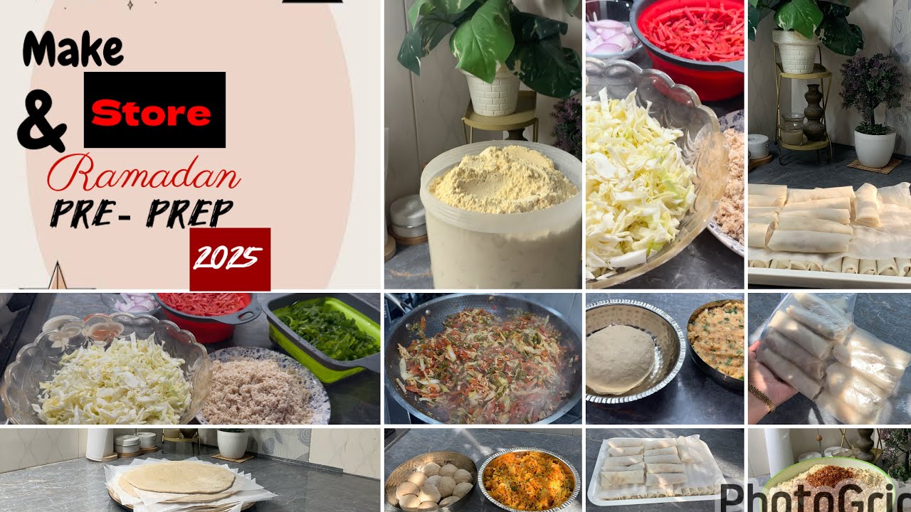 Pre-Prep Ramadan Essentials Pack Make & Store  | Ramadan ideas 2025 😇| Ideas to save Time in Ramadan