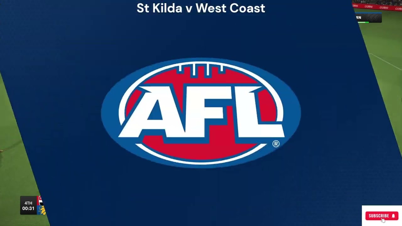 St Kilda v West Coast - Last 2 minutes | My AFL Career #afl26 #afl23