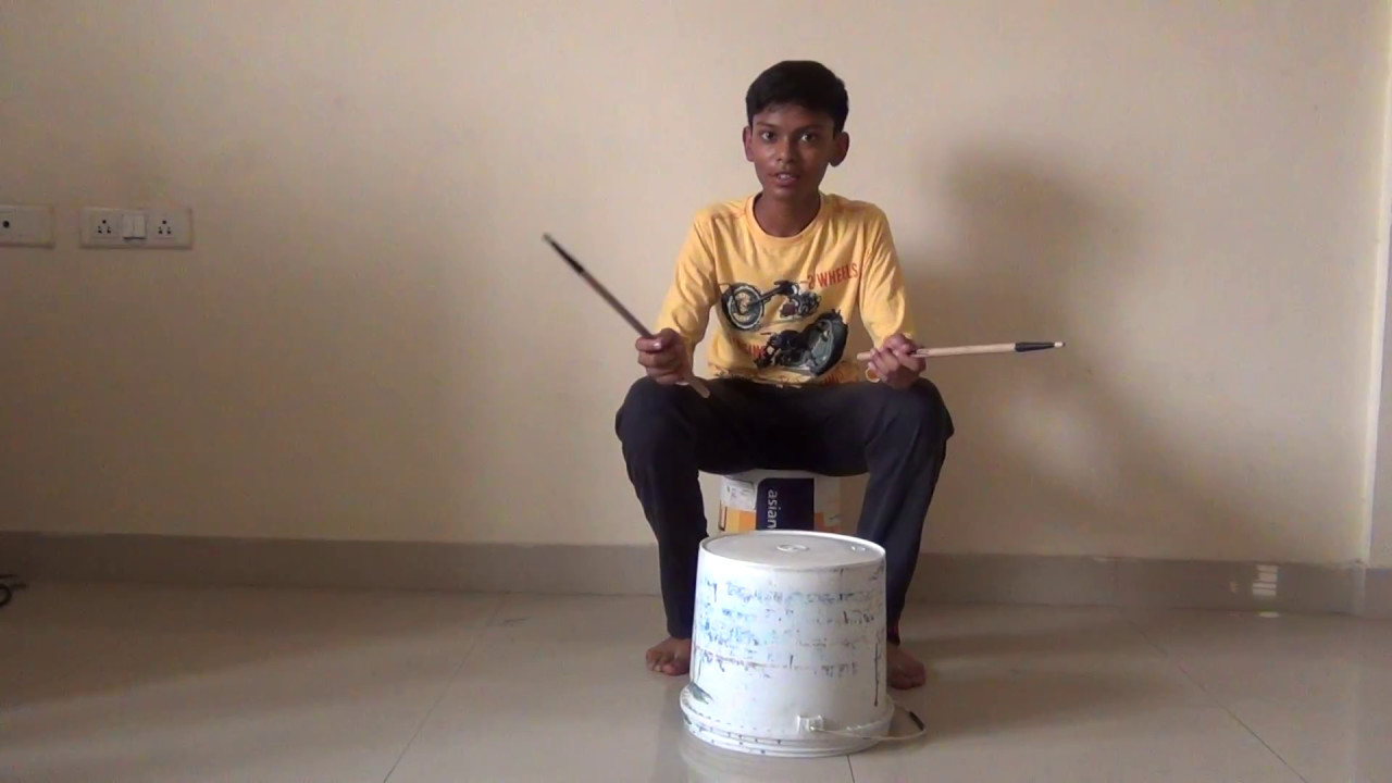 5 easy bucket drum beats