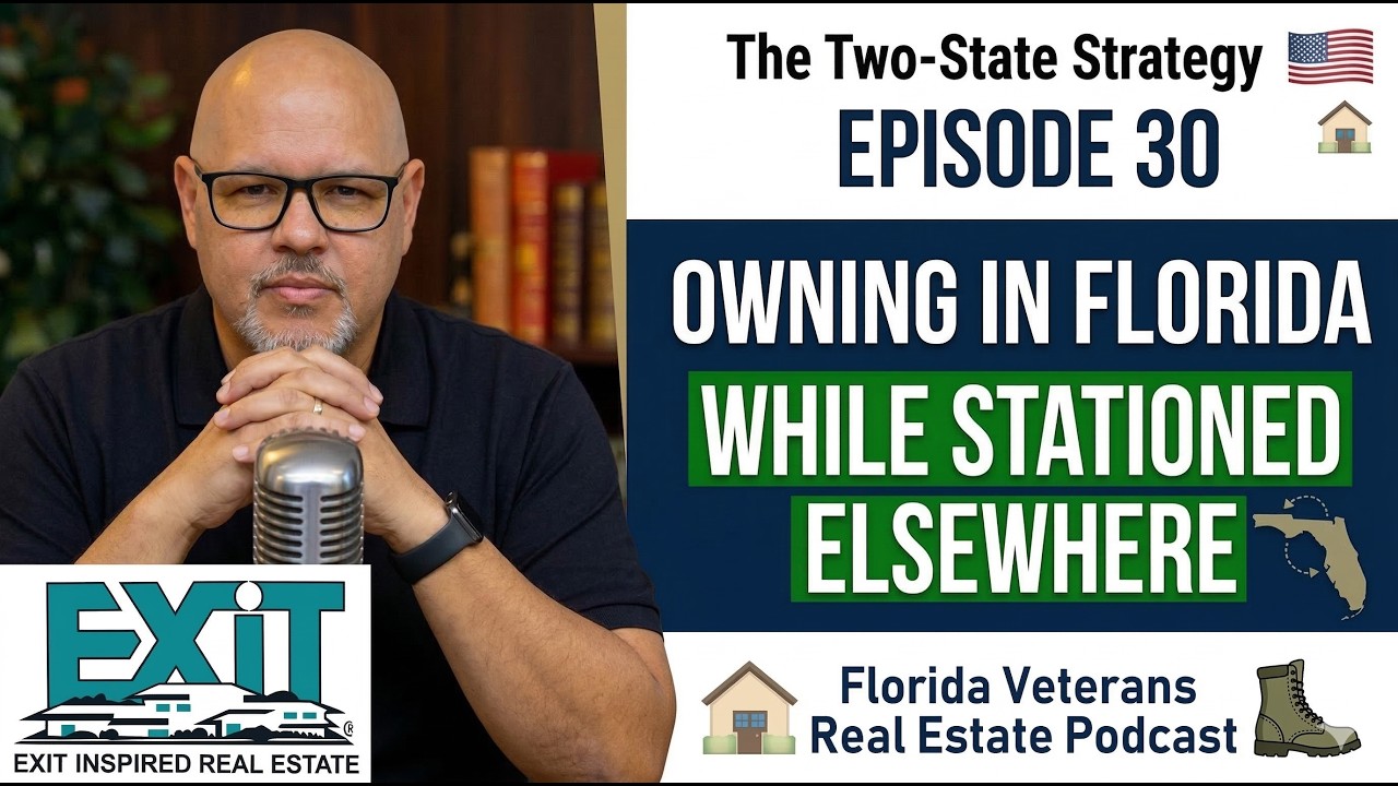 Episode 30 The Two State Strategy!! Owning In Florida While Stationed Elsewhere!! with captions