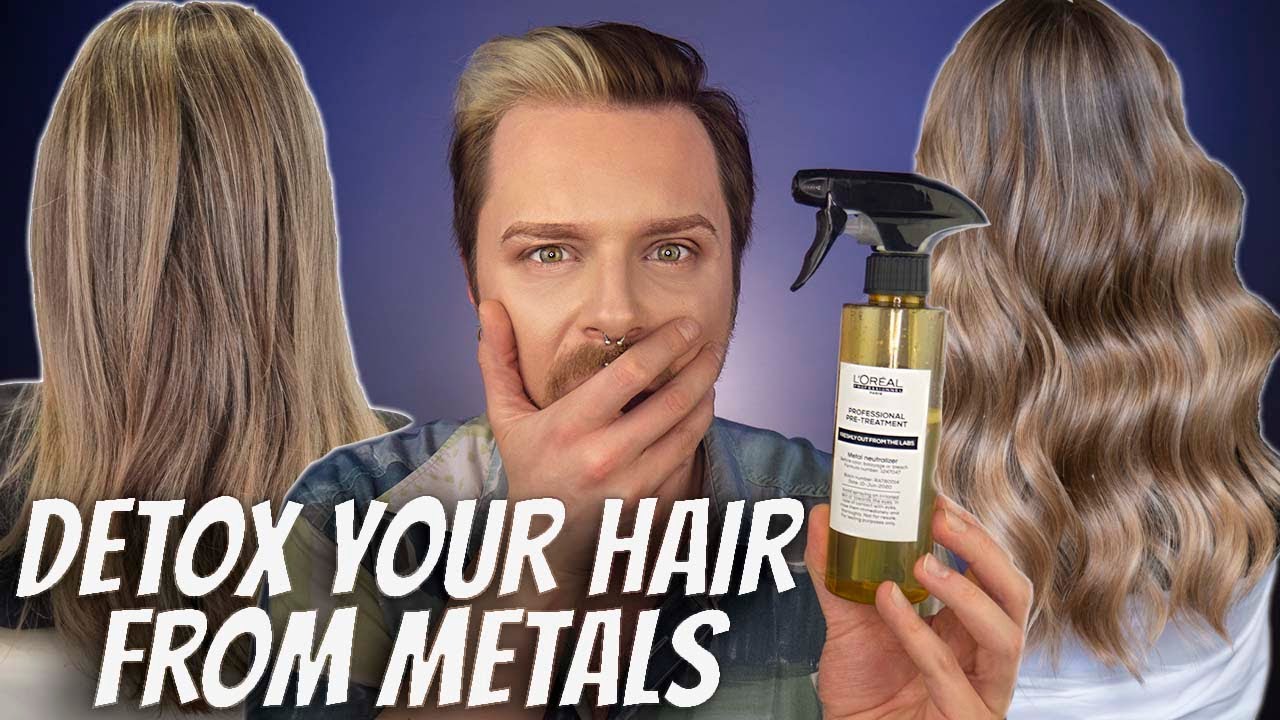 METAL DETOX FOR THE HAIR | How To Get Rid Of Metal From Your Hair | Best Product For Hard Water Hair