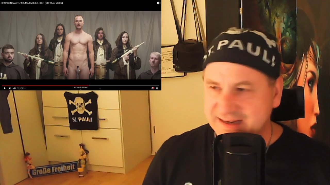 Echte Kultur geil: DRUNKEN MASTERS & MAXIM K.I.Z - BIER (OFFICIAL VIDEO) REACTION by zweiXgeschieden