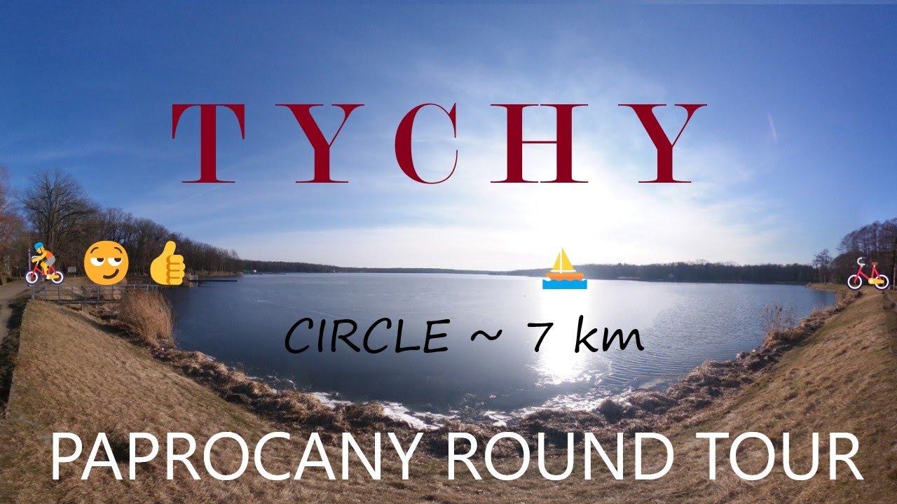 Tychy Paprocany Round Tour - wokół jeziora - Ricoh Theta Z1 FHD - 1080p