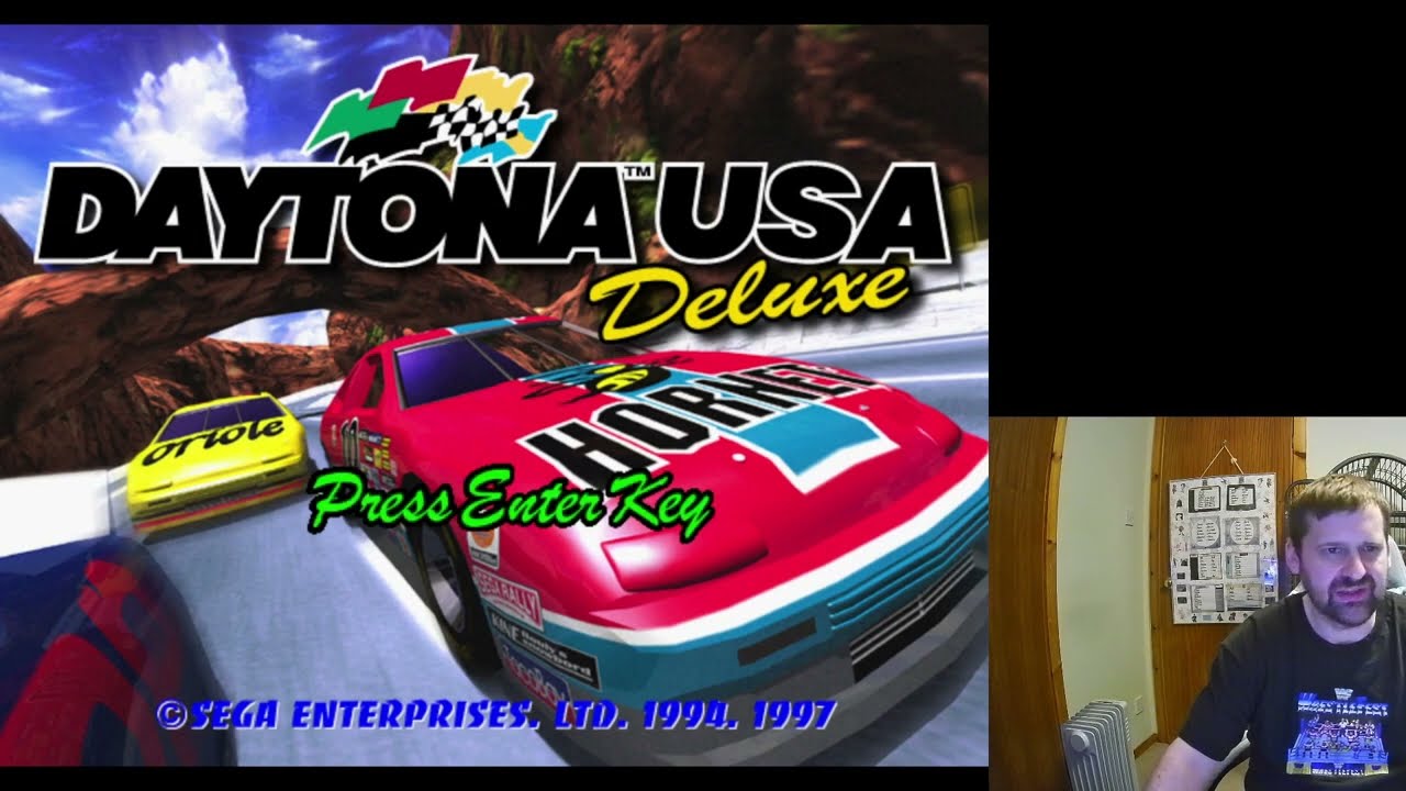 Daytona USA Deluxe PC Win98 Testing new Gaming PC