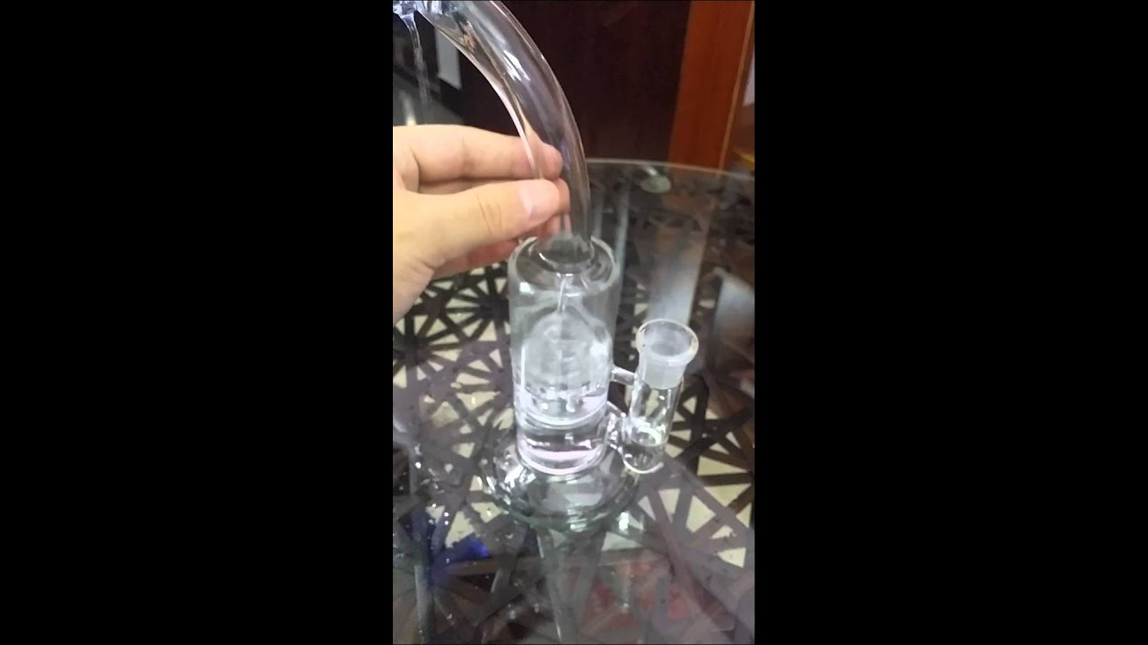 2015 new water glass pipe with tire style and honeycomb glass high 23cm joint 18.8mm