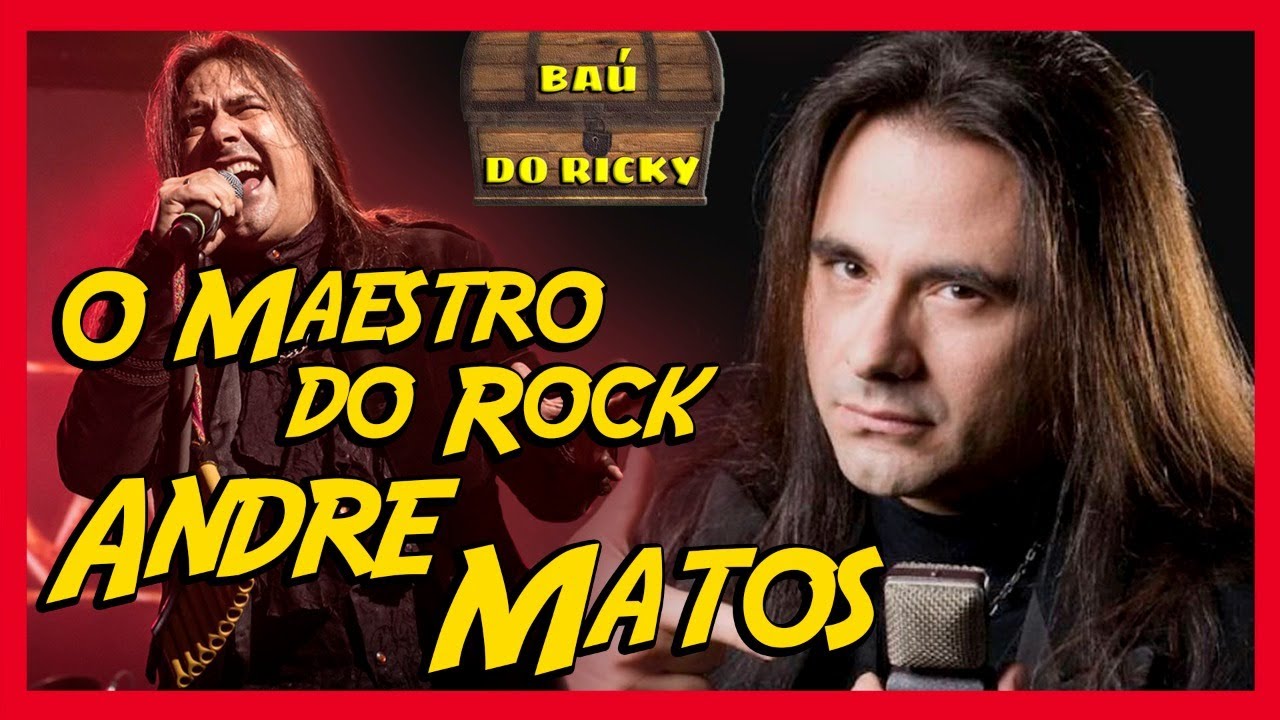 ANDRÉ MATOS, ÍDOLO DO METAL MUNDIAL