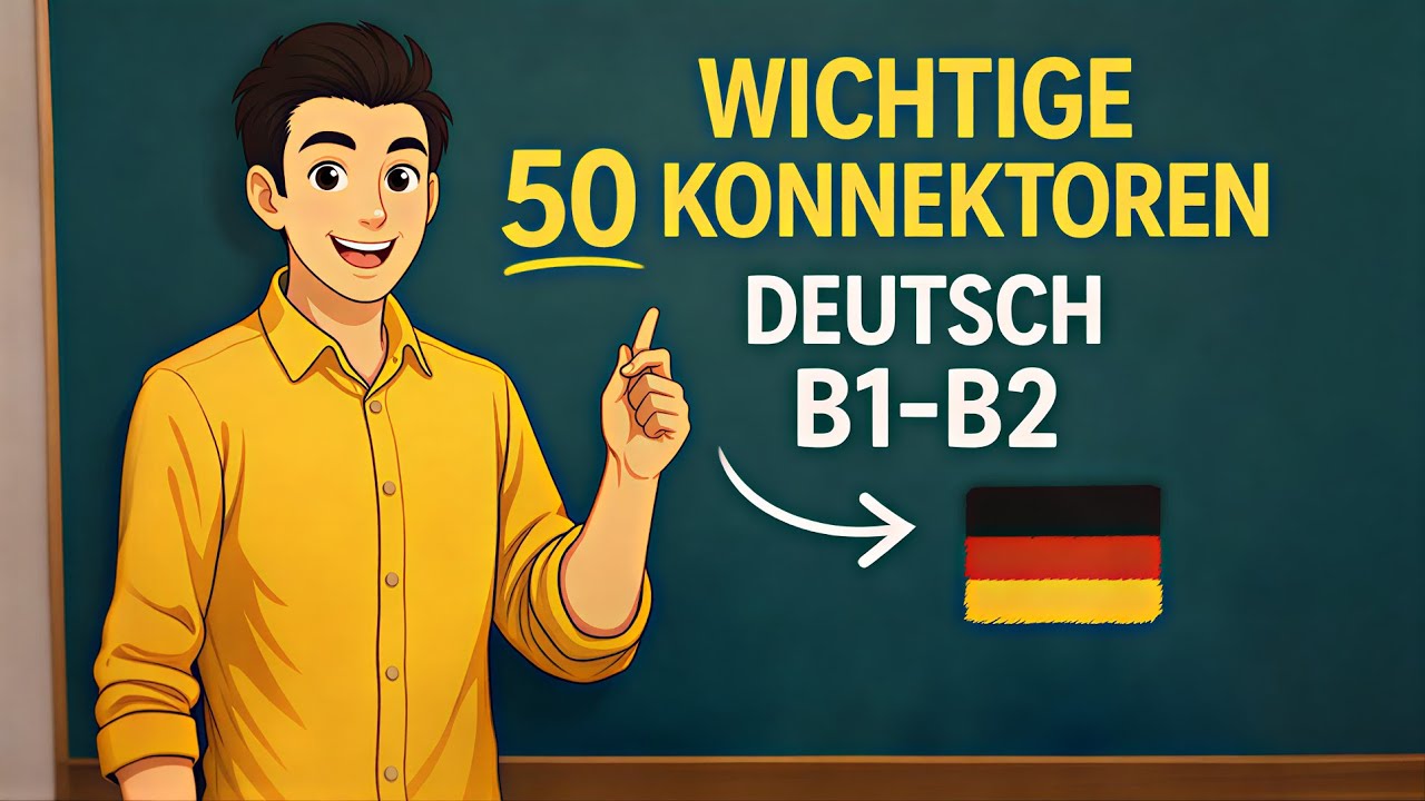 50 Konnektoren, die du JETZT brauchst | B1 ➜ B2
