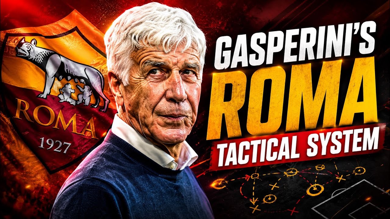 AS Roma under Gasperini | Build-Up, Offensive Development & Pressing