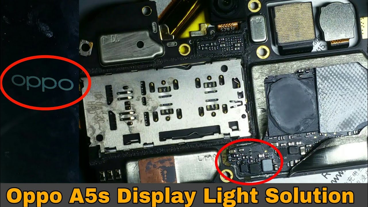 Oppo A5s Display Light Solution | Mobile Display Light कैसे रिपेयर करें