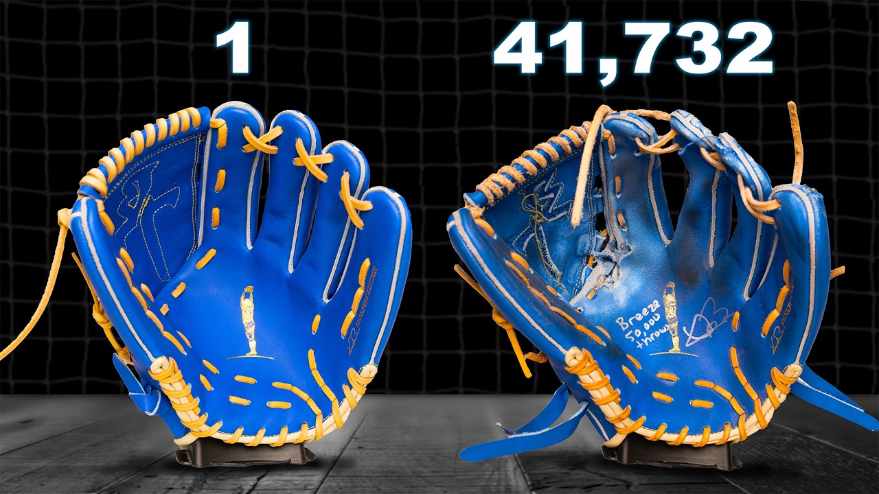 I Caught 50,000 Baseballs With A Brand New Glove