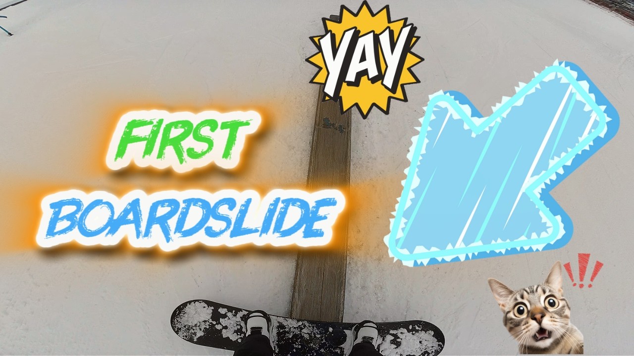 Board Slides, 360's, & My Biggest Send Yet? (POV Snowboard Progression)