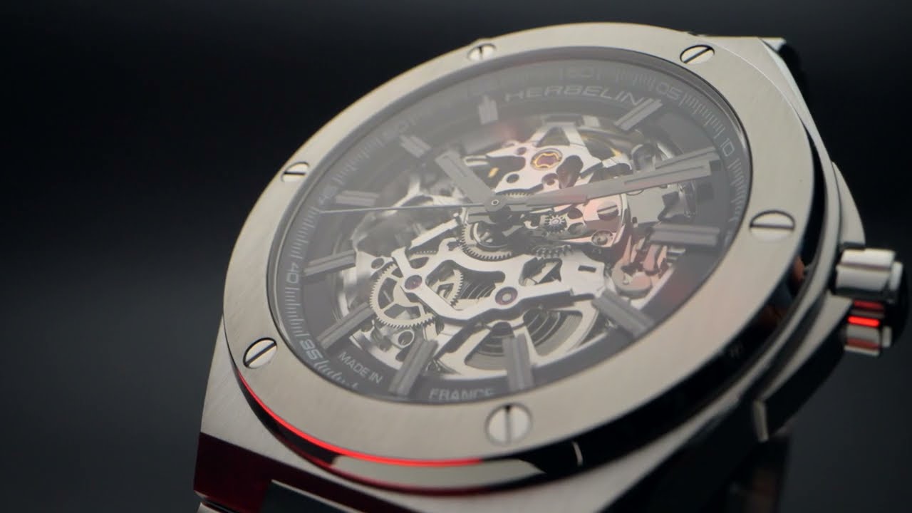 Fabrication d'une Montre Squelette Cap Camarat - HERBELIN