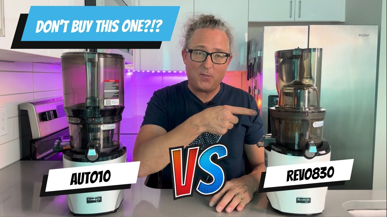 Kuvings AUTO10 vs REVO830 Ultimate Juicer Showdown Plus 30% Black Friday Discount!