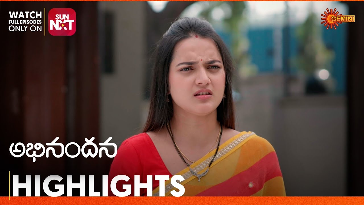Abhinandana - Highlights of the day | Watch full EP only on Sun NXT | 13 Feb 2026 | Gemini TV