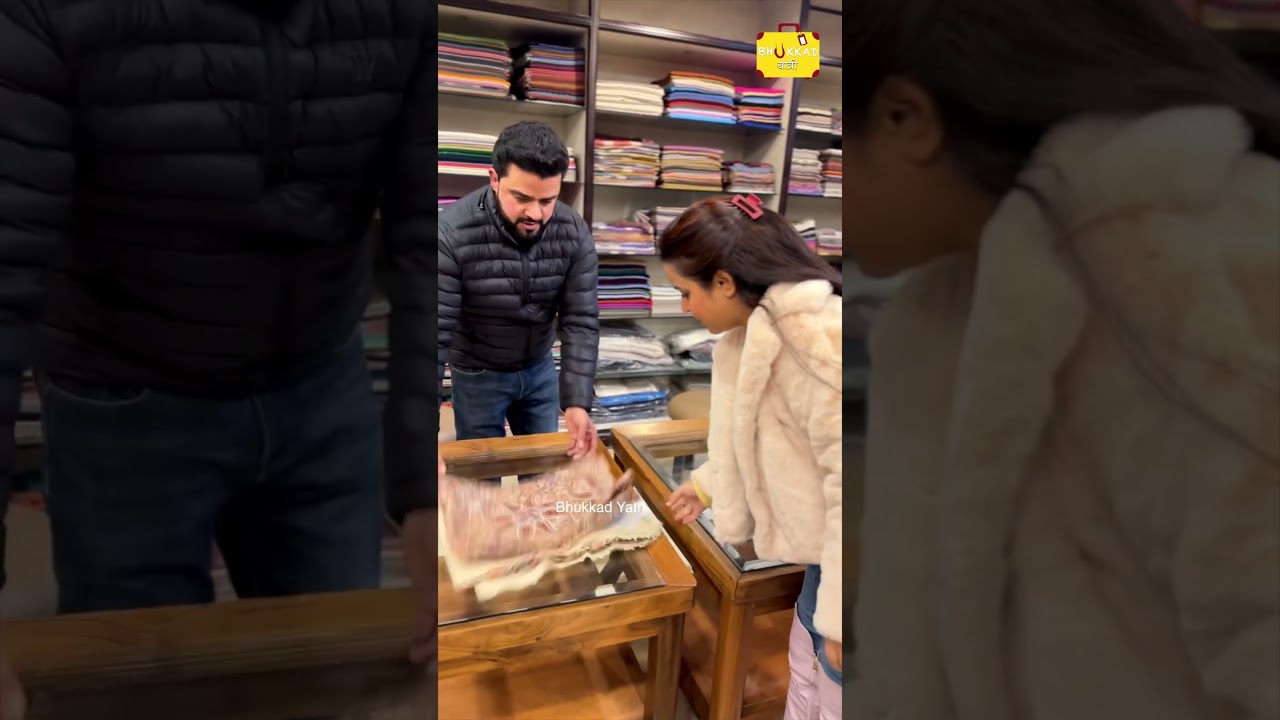 Most Expensive Pashmina Shawl | Kashmir #kashmir #kashmiriflavours #clothes