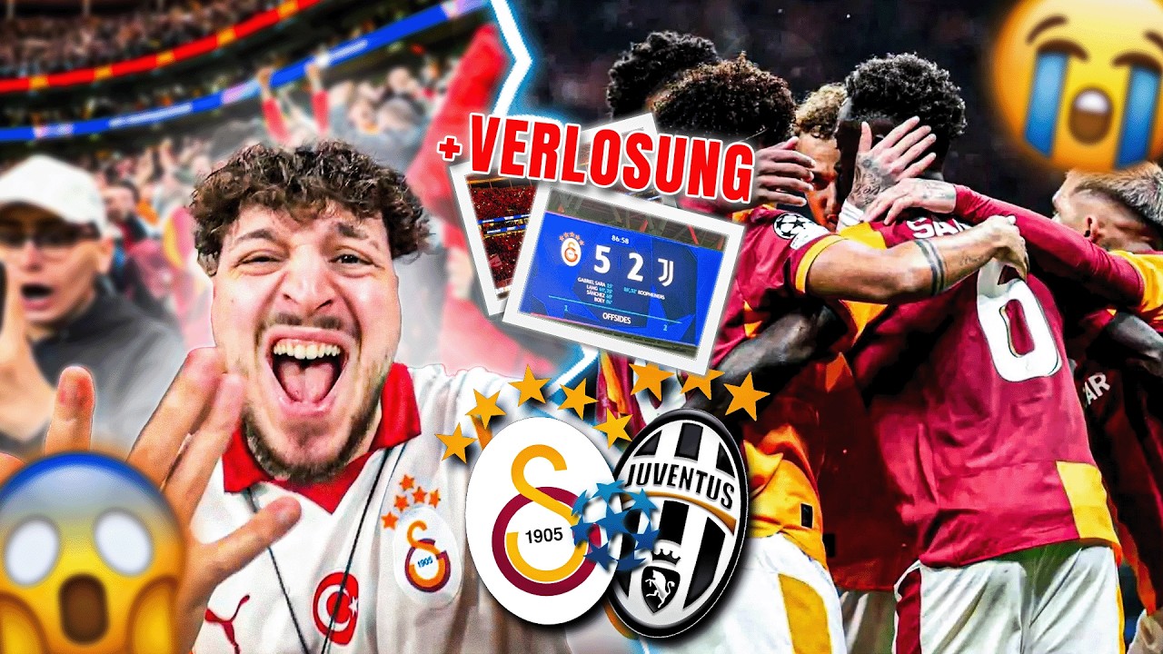 Galatasaray vs Juventus Stadionvlog🔥GALA COMEBACK😱
