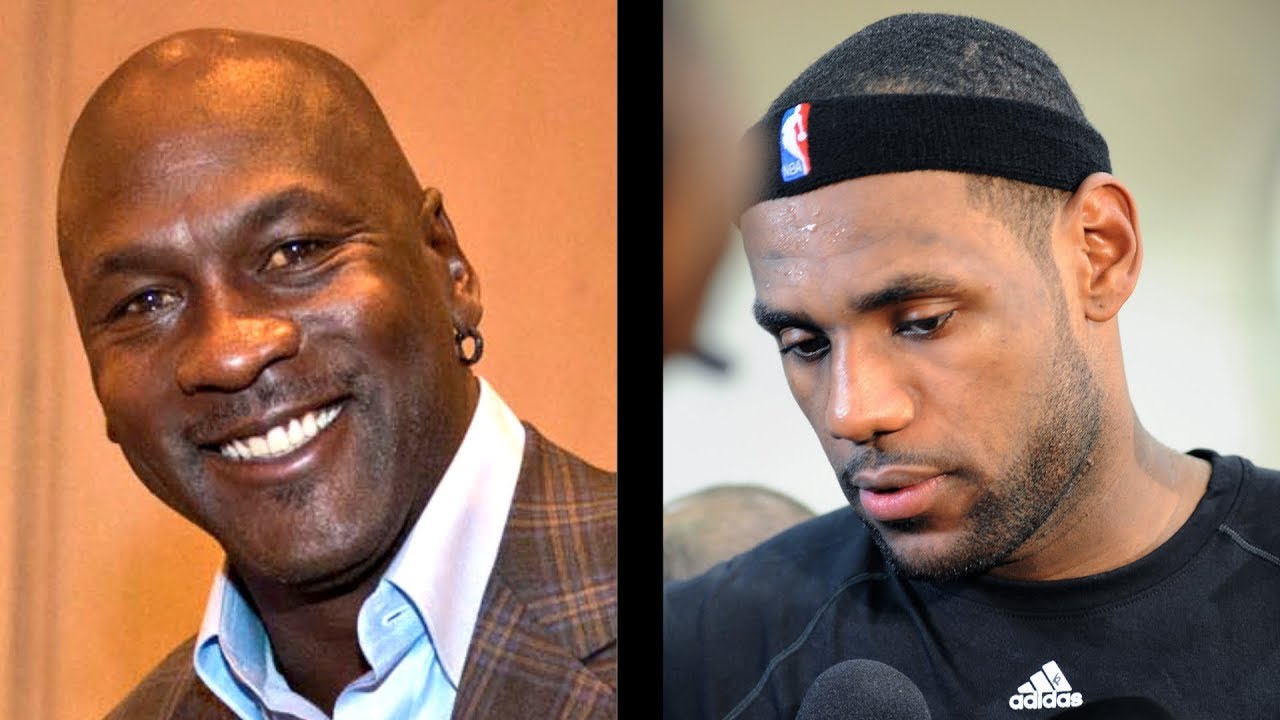 THE 2 OPTIONS YOU HAVE WHEN GOING BALD - Michael Jordan Vs LeBron James balding