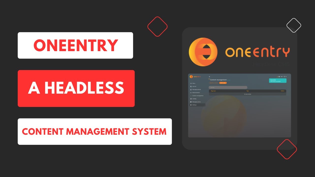 Optimize Your Workflow | OneEntry CMS Tutorial for App and Website Management